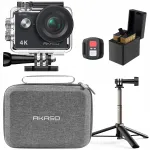 AKASO sportikaamera 4K 30FPS 20MP WiFi veekindel EIS stabilisaatoriga