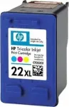 HP 22XL C9352CE v&auml;rviline tindikassett, originaal