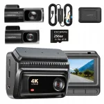 DDPAI Z60T 4K HDR videosalvesti 256GB ja 4G mooduliga