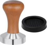 Kohvipress tugijalaga, 51 mm, puidust k&auml;epide