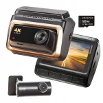 DDPAI Z60 Pro 4K HDR GPS auto kaamera tagakaameraga, 128GB