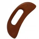 Haaba puidust Gua Sha t&ouml;&ouml;riistad pehmete kudede massaažiks