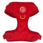 Koera rakmed Pupparisian Velour 2.0, r&otilde;huvabad, punased, XXS