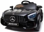 Laste elektriauto MERCEDES GTR-S, nahkistmega, pehmed EVA rattad