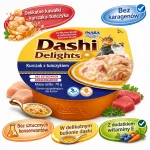 INABA Cat Dashi kassitoit kanaliha ja tuunikalaga 70g EU861