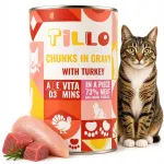 TILLO m&auml;rg kassitoit kalkunilihaga, t&uuml;kid kastmes, 415 g