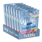 Wagg Bites suhkruta kalkunilihaga koerasn&auml;kid, 125 g, 7 tk