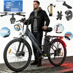 Elektriline jalgratas ZAZAWORK C26 PRO, 250W, 36V 720Wh, 120 km, 26", Shimano 7 k&auml;iku
