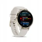 Garmin Venu 3S 41 mm nutikell, kuldne, GPS, AMOLED, 010-02785-04