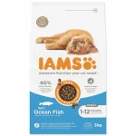 IAMS kuiv kassitoit kassipoegadele merekala maitseline, 3 kg