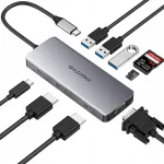 USB jagaja GIISSMO Y16 9in1 dokipesa
