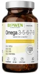 Toidulisand Biowen OMEGA 3-5-6-7-9 60 kapslit, krilli-, vetikate-, kala- ja astelpaju&otilde;li
