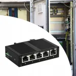 T&ouml;&ouml;stuslik Ethernet l&uuml;liti, 5 porti, 10/100 Mbps, kompaktne