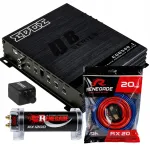 V&otilde;imendi 500W RMS EDB500.1, RX20KIT 20mm&sup2; juhtmed, RX1200 kondensaator
