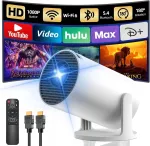 Yoton Y6 Full HD 12000 lm projektor Bluetoothi ja statiivi kaasas