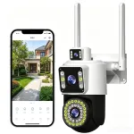 V&auml;lis WiFi kaamera kahe objektiiviga, 1080P, LAN &uuml;hendus, Bullet PT