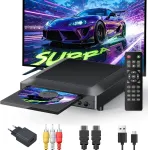 DVD-m&auml;ngija HDMI USB CD VCD EVD 1080P puldiga