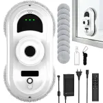 Aknavalgurobot 5600PA 500mAh kaugjuhtimispuldiga, 10 lappi, valge