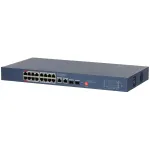 V&otilde;rgul&uuml;liti DAHUA CS4220-16GT-190, 16 PoE porti, 2 uplink, 2 SFP