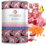 PERRO Gourmet koeratoit k&uuml;&uuml;likuliha ja porganditega, 400 g