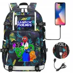 Rainbow Friends Roblox A4 veekindel USB seljakott