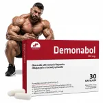 Toidulisand testosterooniks MP Nutrition Demonabol 30 kapslit, tsingi, B12 vitamiini ja DAA-ga