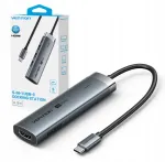 Vention 5-in-1 USB-C portide jaam, 100W PD, 5Gbps, h&otilde;bedane
