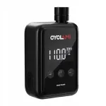 CYCLAMI HW-125 elektriline jalgrattapump 150 PSI, 500 mAh, USB-C, must LED-iga
