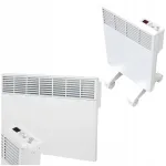 Elektriline radiaator termostaadiga, 2000 W, valge, lauapealne