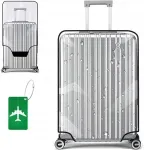 Kohvri kate 28" l&auml;bipaistev PVC, veekindel