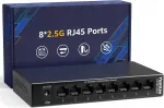 V&otilde;rgul&uuml;liti YuanLey, 8 porti, 2.5G Multi-Gig