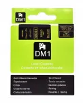 Dymo 45024 S0720640 kleepuv teip, 12 mm, must kuldse tr&uuml;kiga