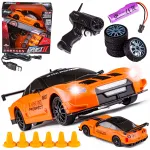 Raadio teel juhitav 4x4 NISSAN GTR mudelauto 1:24, 2,4 GHz, DRIFT
