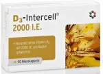 Toidulisand INTERCELL D3 2000 IE Lanoliini vitamiin D, 90 kapslit