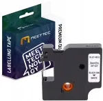 Etiketipael DYMO D1 40913, 9 mm, valge/must