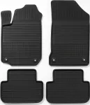 Auto kummimattide komplekt, 4 tk, 2 cm servad + ajahoidjad