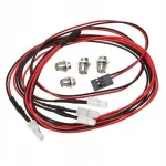 LED-tuledekomplekt RC-autole, 4 tk, 5 mm, sinine valgus