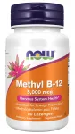 NOW Foods Methyl B12 toidulisand 5000 mcg, 60 n&auml;rimistabletti