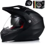 Motokiiver Vito Molino Mat visiiiri ja kaitsega, enduro, neljarattalisele