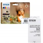Epson 378XL tindikomplekt (6 v&auml;rvi) ja tindi j&auml;&auml;kide konteiner T3661, Expression Photo