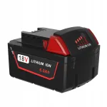 18V aku Milwaukee M18 48-11-1820, 48-11-1850, 48-11-1852, 48-11-1860 jaoks