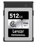 M&auml;lukaart Lexar CFexpress Pro Silver Series R1750/W1300 512GB