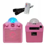 N-GEAR Disco Block 410 traadita Bluetooth k&otilde;lar kahe mikrofoniga, karaoke