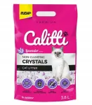 Calitti Crystals silikoonist lavendlil&otilde;hnaline kassihiek, 3,8 l