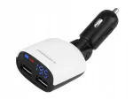 2x USB 3.4A USB laadija, 8-30V voltmeetri ja madala pinge signaaliga