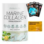 BIOTECH Marine Hydrolysed kollageen 240 g, nowmax isotooniline jook