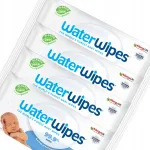 WaterWipes Newborn niisked salvr&auml;tikud 4x40, 99,9% vett, BIO, lastele