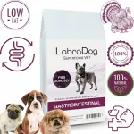 Kuivtoit koertele LabraDog VET Gastro h&uuml;drol&uuml;&uuml;situd kalkunilihaga, 1,5 kg
