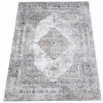 Retro stiilis vaip, hallikas vanutatud, 80x150 cm