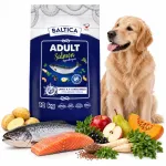 Kuivtoit koertele BALTICA Adult Salmon, h&uuml;poallergeenne, L&ndash;XL t&otilde;ugudele, 12 kg